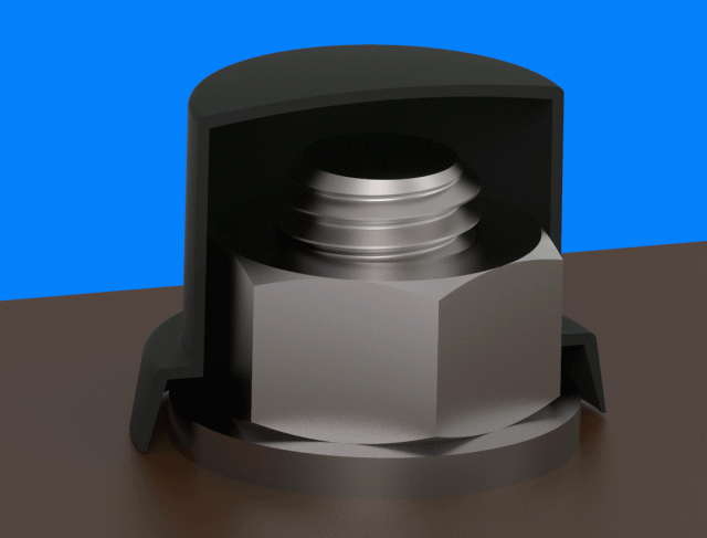 Nut caps (low) (035-0)