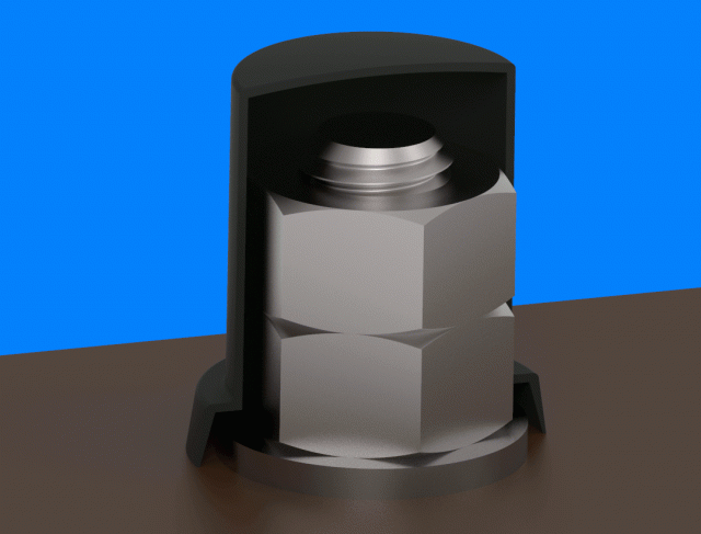 Nut caps (high) (035-1)