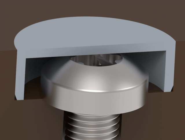 Countersunk caps (006-k6)