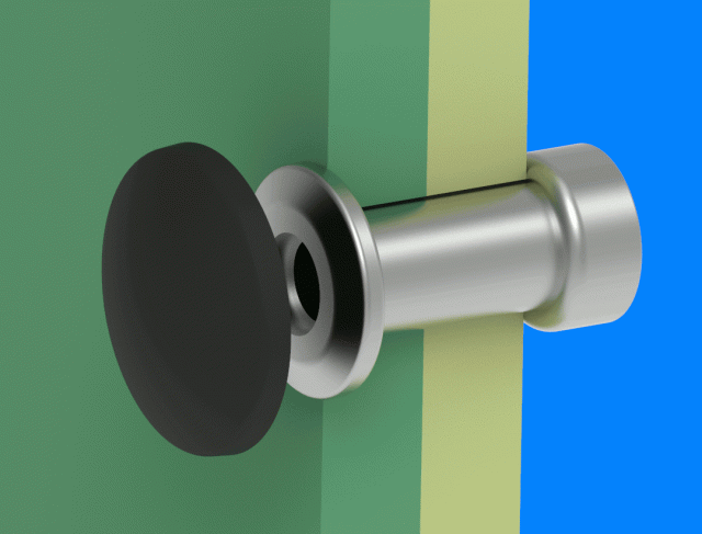 Rivet caps (065-1)