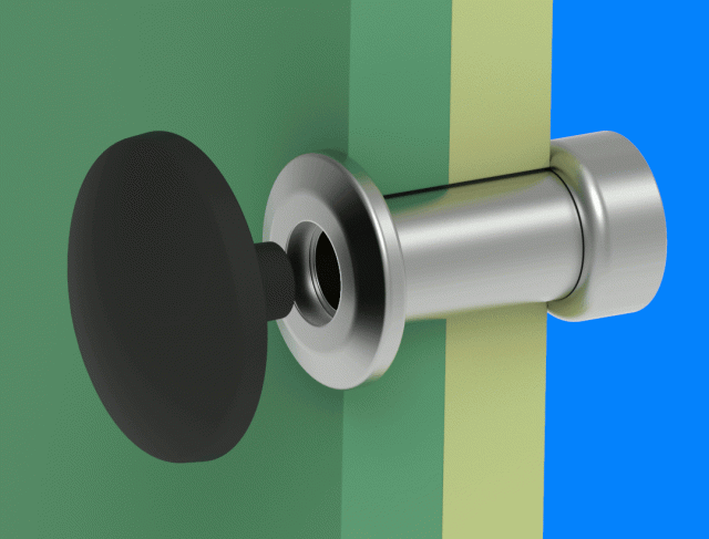 Rivet caps (065-2)