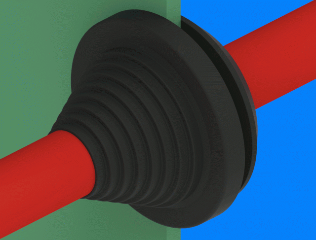 Stepped grommets (443)