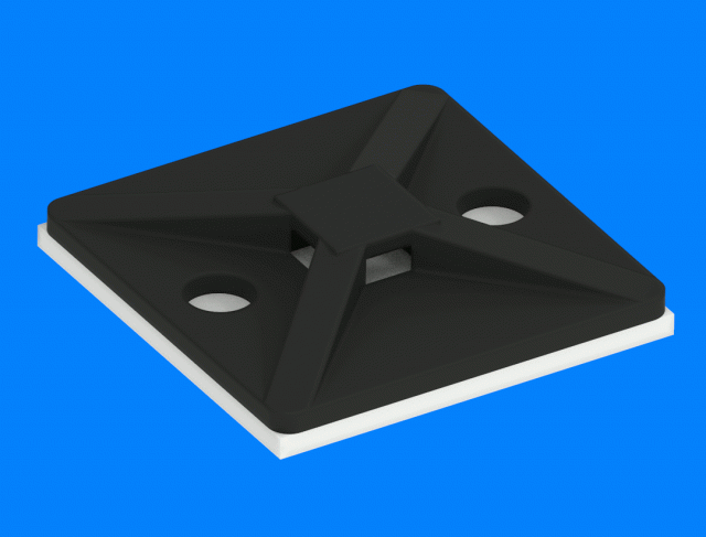 Self-adhesive clips (098-1)