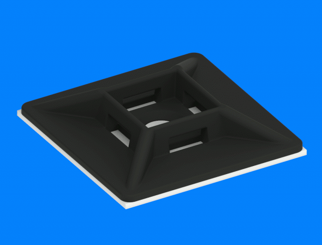 Self-adhesive clips (098-2)