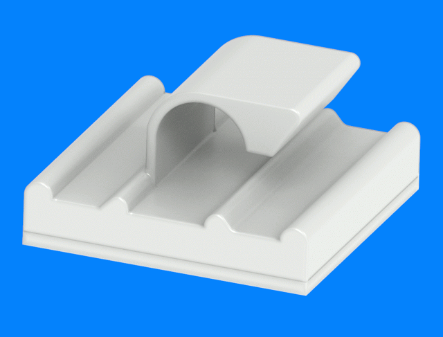 Self-adhesive clips (114-11)