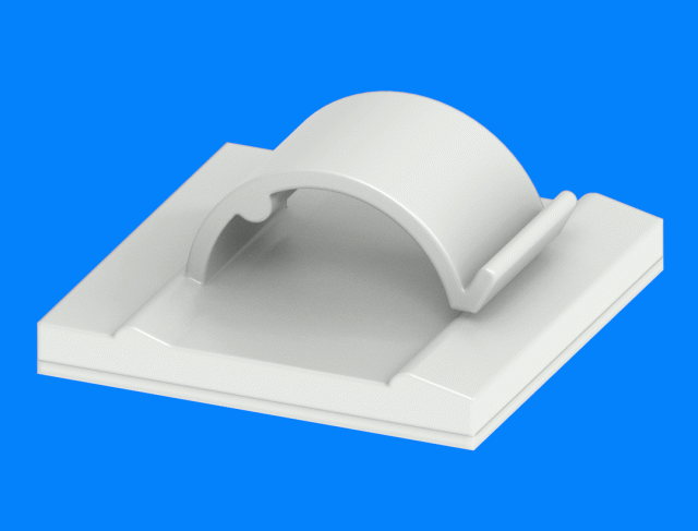 Self-adhesive clips (114-12)