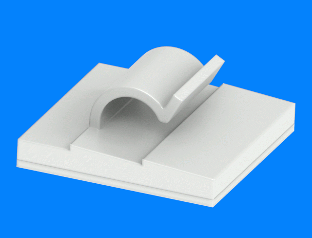 Self-adhesive clips (114-14)