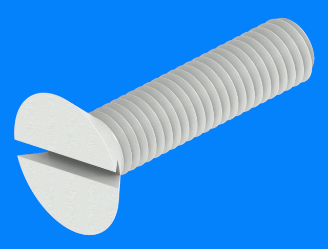 Screws DIN 963 PA (080)
