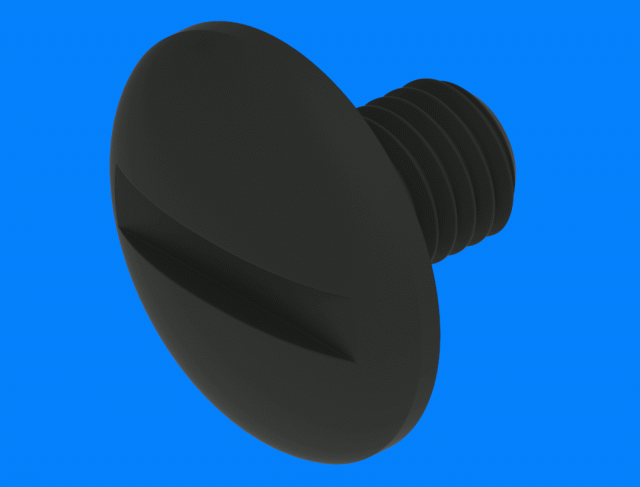 Mushroom head screws (276-0)
