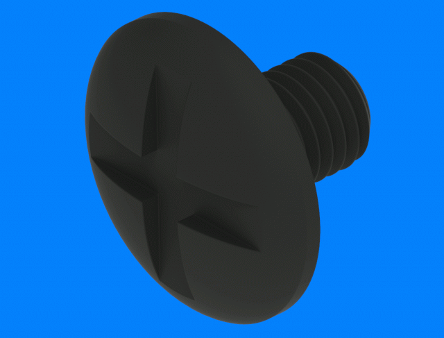 Mushroom head screws (276-1)