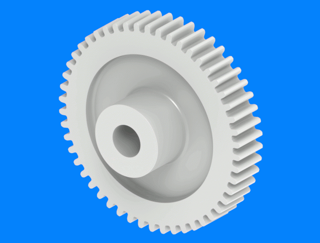 Spur gears - modul 1 (104-10)