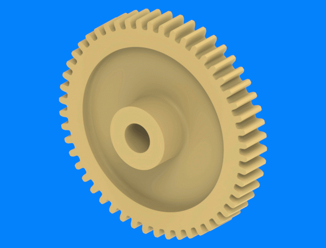 Spur gears - modul 2 (204-20)