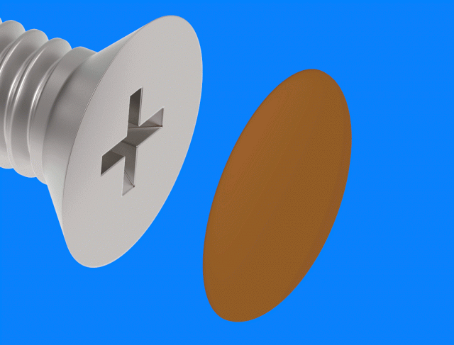 Cover caps for pozidriv (119)